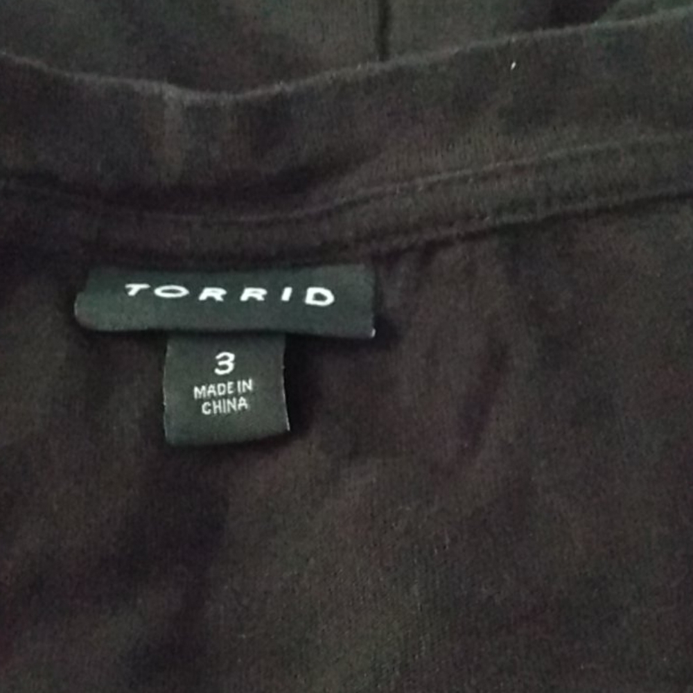 Bundle of three black plus size t shirts